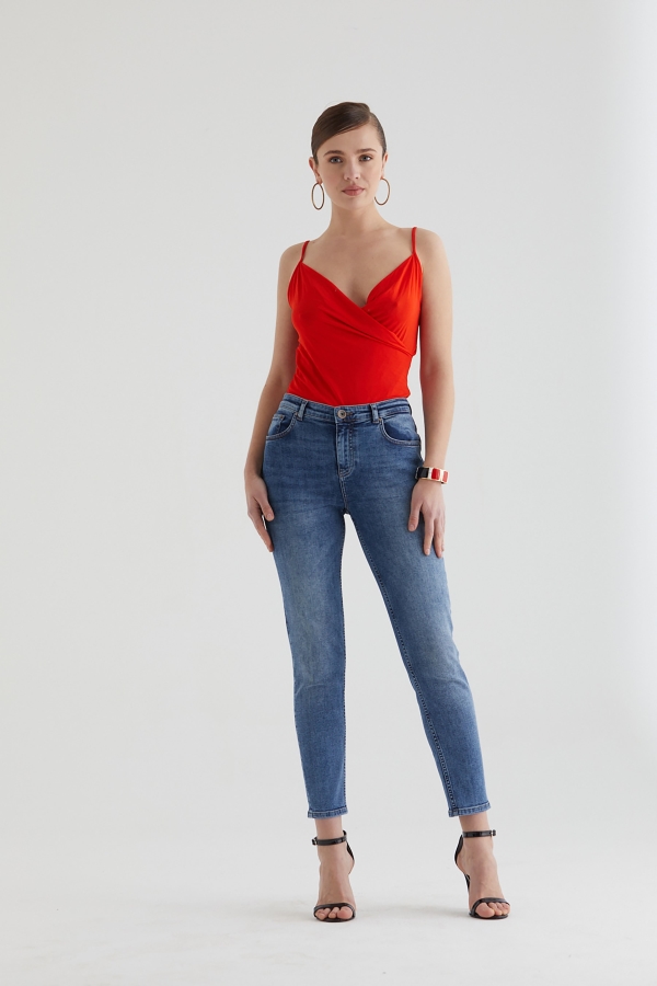 Mavi Cıgarette Kadın Jean Pantolon