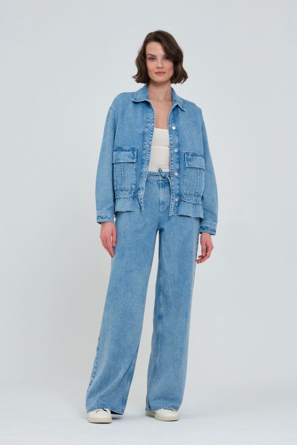 Mavi Kadın Jean Jacket