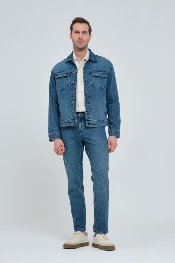 Mavi Erkek Jean Jacket