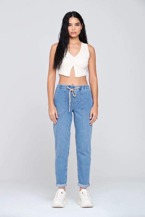 Mavi Jogger Kadın Jean Pantolon