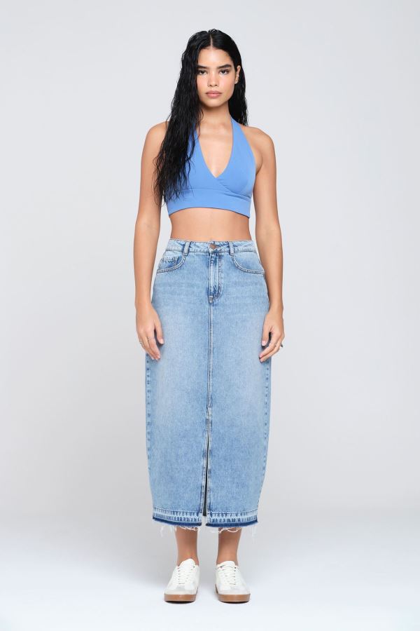 Mavi Kadın Kot Jean Etek
