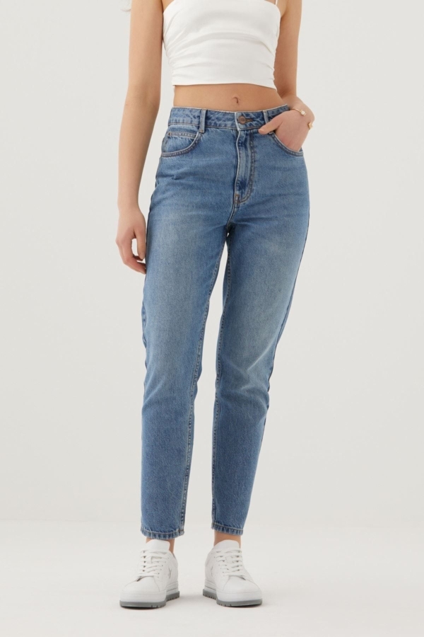 Mavi Mom Jean Kadın Jean Pantolon