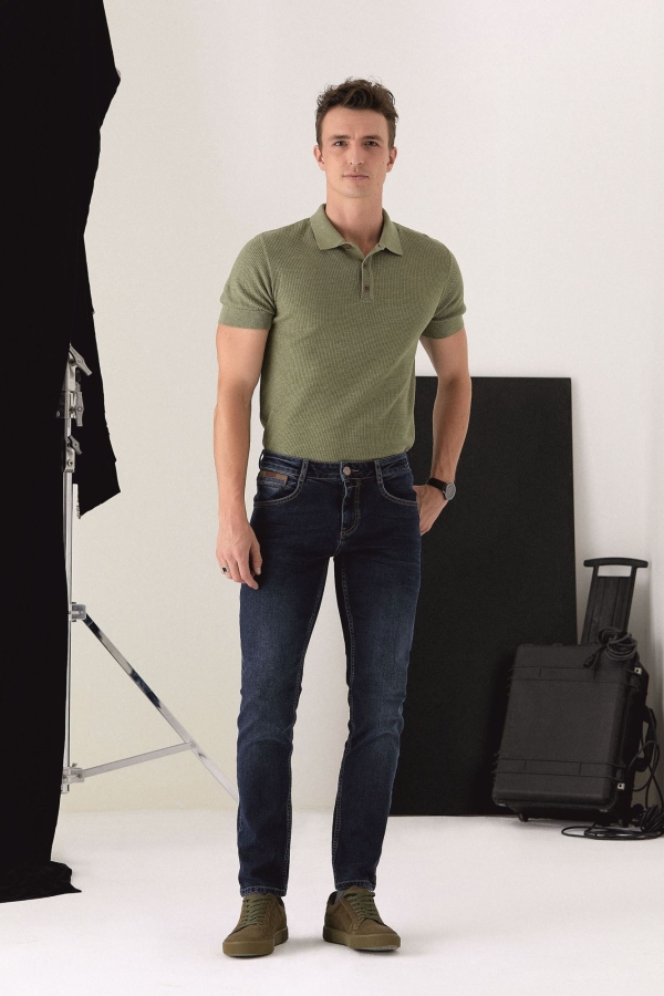 Mavi Slım Straıght Erkek Jean Pantolon