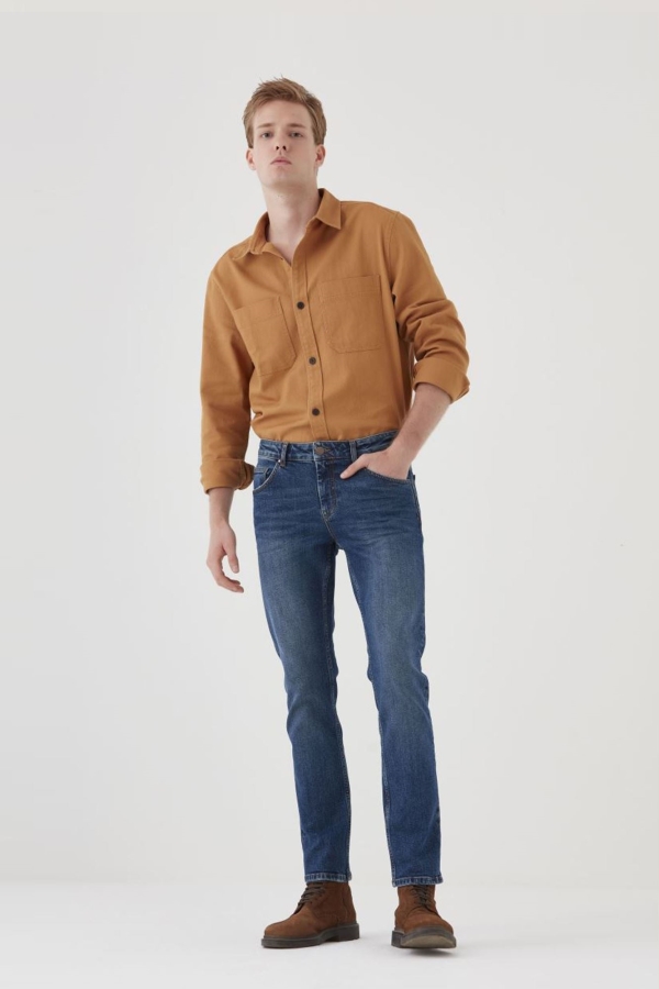 Mavi Slım Straıght Erkek Jean Pantolon