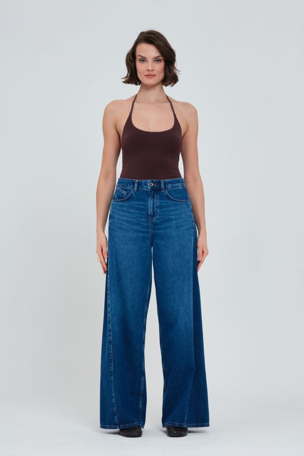 Mavi Wıde Leg Kadın Jean Pantolon